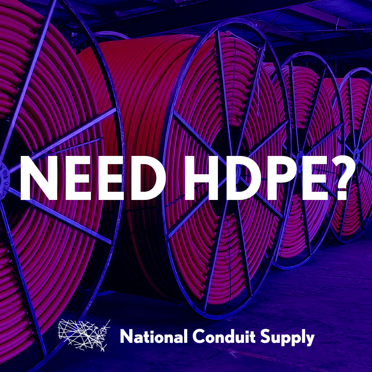 Need HDPE HDPE Conduit Supplier National Conduit Supply